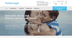 Desktop Screenshot of familylegal.com.au